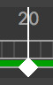 White frame indicator