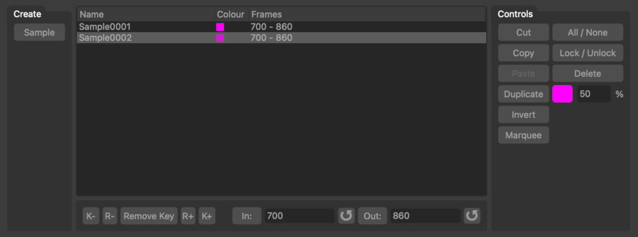 Keyer Editor