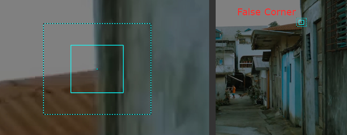 False corner