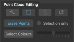 Point Cloud Editing tools