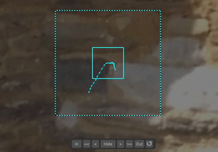 Tracker adjustment buttons