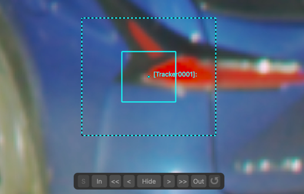 Tracker adjustment buttons