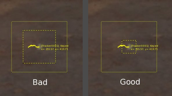 User Track Window Size