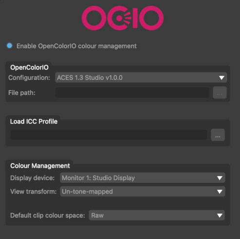 Colour Management