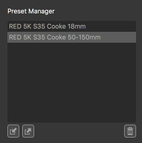 Preset Manager
