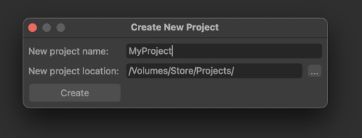 Create Project
