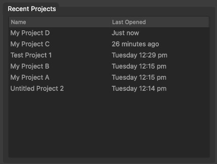 Recent Projects