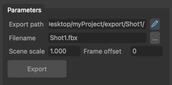 Export Parameters