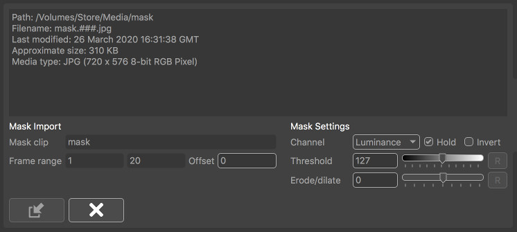 Spherical Input Mask